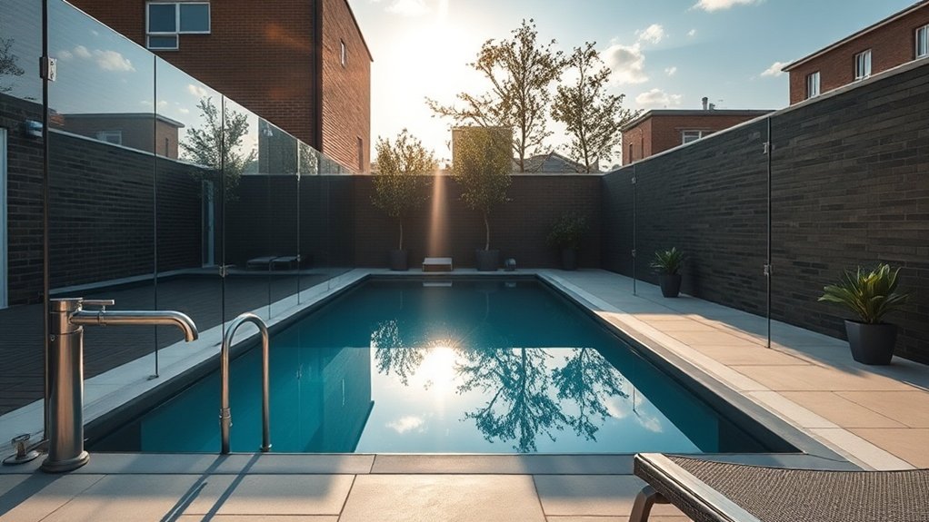 Pool Glass Fencing Rickmansworth