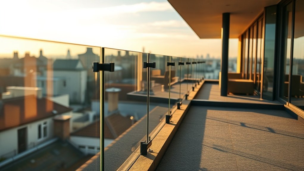 Terrace Glass Balustrades Rickmansworth