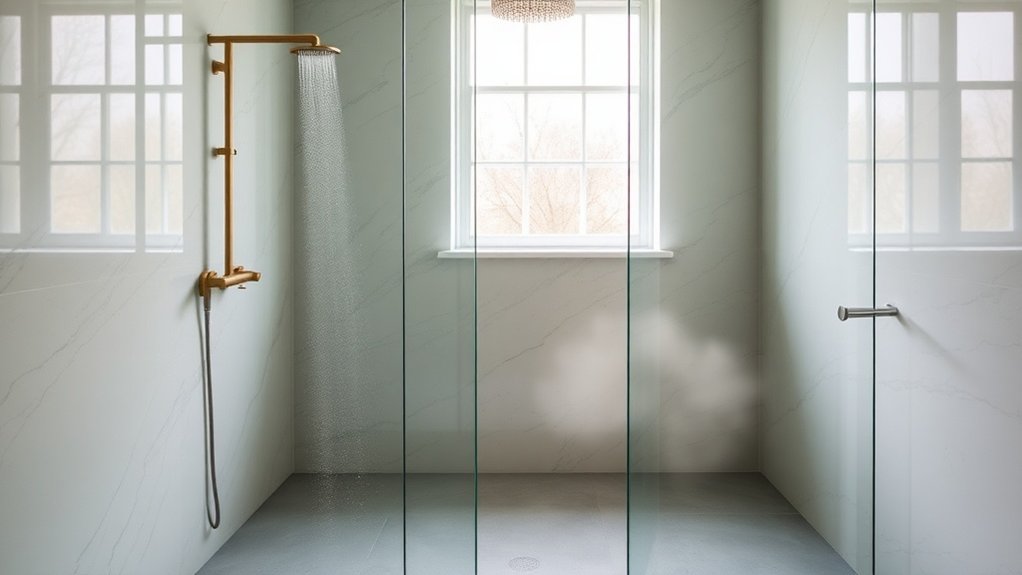 Wet Room Glass Panels Rickmansworth